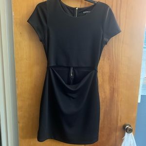 EXPRESS LBD - Crop Top Styled mini Dress